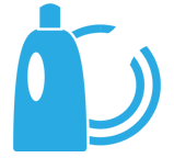 icon image of a cleaning solution bottle